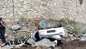 Adana’da otomobil dereye uçtu: 2 can kaybı, 1 yaralı