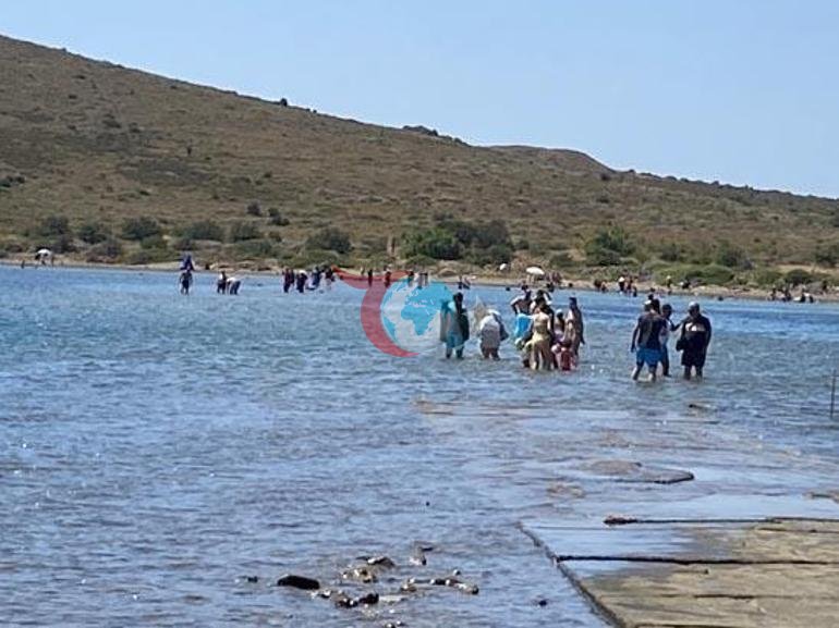 Yalancı Boğaz’da korku dolu anlar Can pazarı kamerada