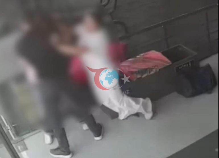 Spor salonunda dehşet Bir kadının boğazını sıkmaya başladı, başka bir kadın araya girdi