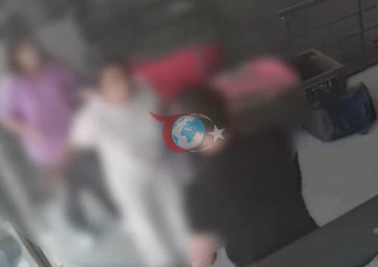 Spor salonunda dehşet Bir kadının boğazını sıkmaya başladı, başka bir kadın araya girdi