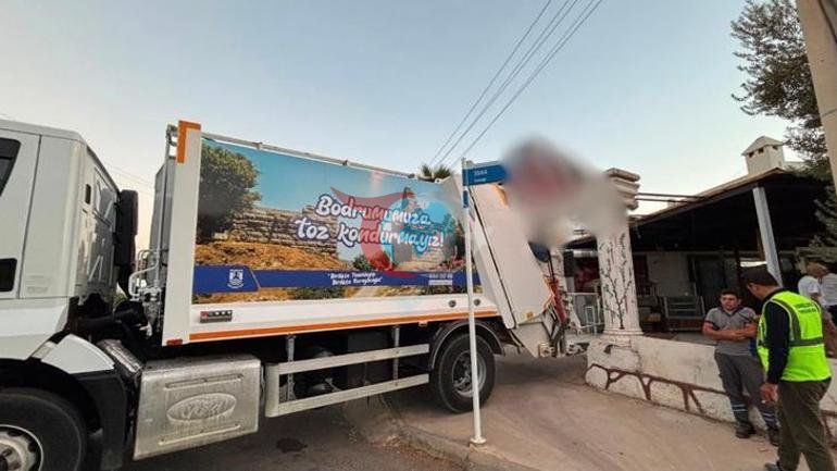 Bodrumda pis qoxu xəbəri alan qruplar hərəkətə keçdi. 400 kiloqram xarab ət anbarında tapıldı. class=