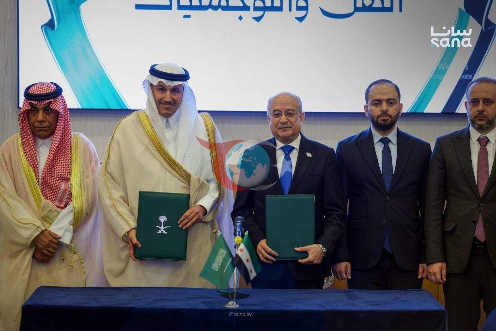Suriya va Saudiya Arabistoni Damashqda transport shartnomasini imzoladilar.