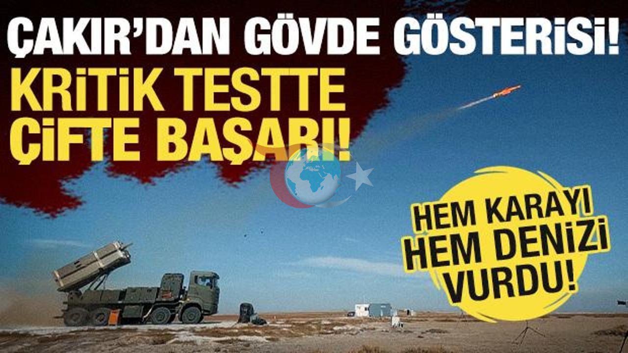Daxili Gücün Yeni Simvolu: ROKETSAN ÇAKIR qanadlı raketi sınaqları mükəmməl dəqiqliklə tamamladı