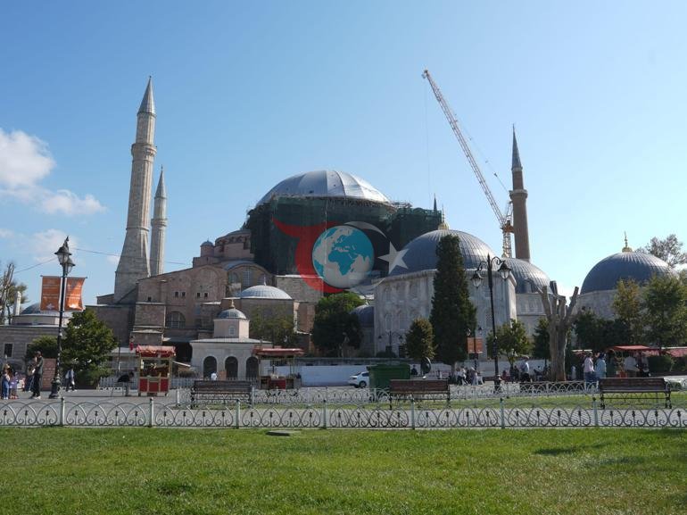 Cümhuriyyət tarixində Ayasofyanın ən əhatəli bərpası yavaşlamır