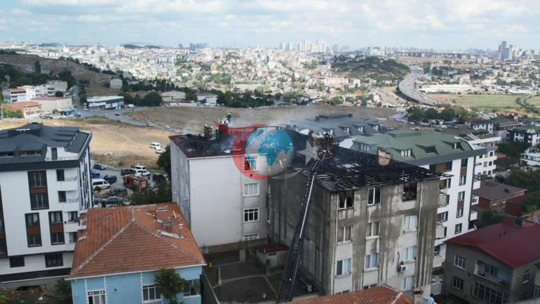 Avcılar’da tadilat sırasında yangın Alevler bir anda yan binaya sıçradı