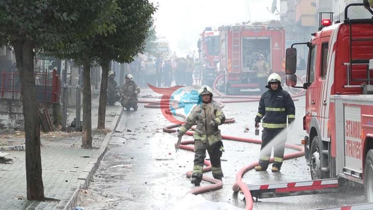 Avcılar’da tadilat sırasında yangın Alevler bir anda yan binaya sıçradı