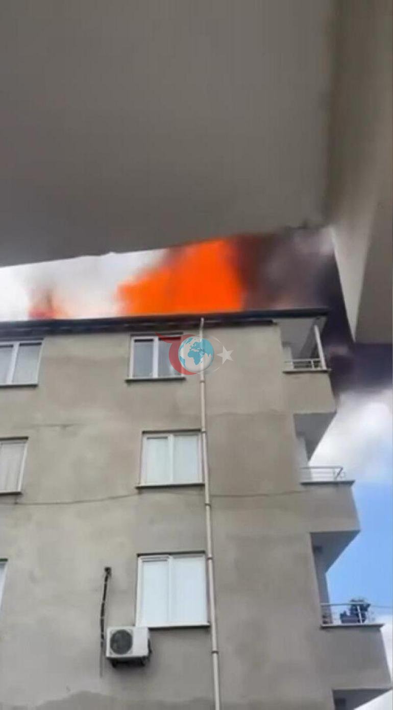 Avcılar’da tadilat sırasında yangın Alevler bir anda yan binaya sıçradı
