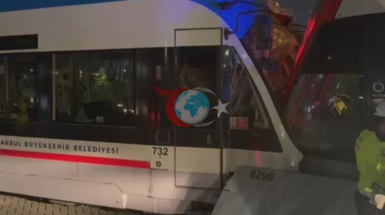 So'nggi xabar: Zeytinburnuda ikki tramvay yuzma-yuz to'qnashib ketdi. Jarohatlanganlar bor