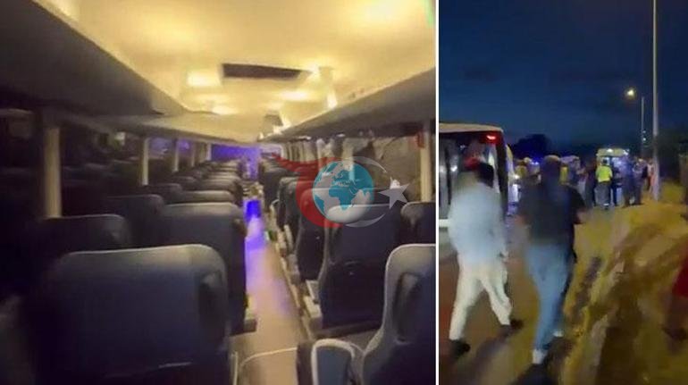 İstanbulda havalimanı personelini taşıyan otobüs devrildi Yaralılar var