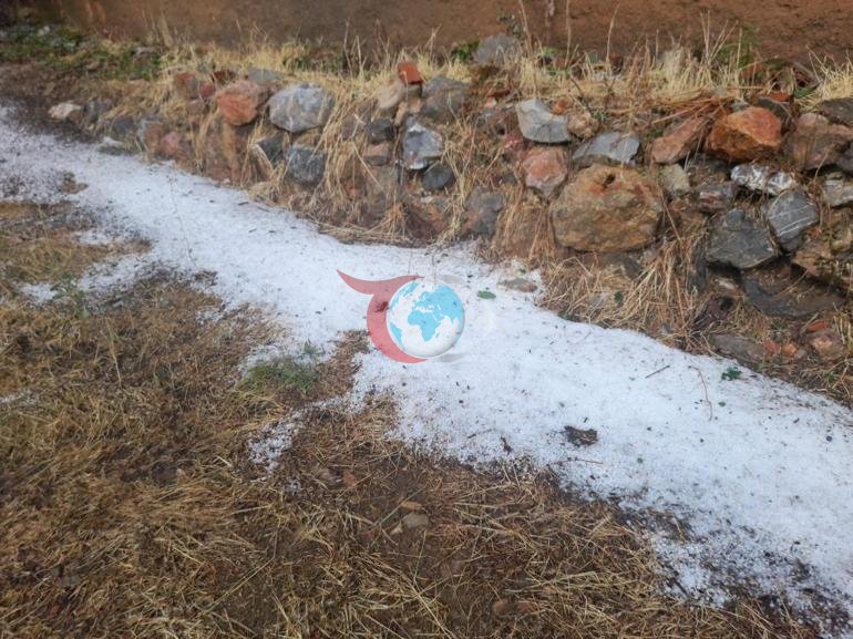 Birçok ili vurdu Ceviz büyüklüğünde dolu vatandaşlara zor anlar yaşattı