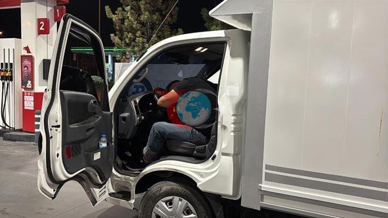 Yasal sınırı 11e katladı Yakıt için istasyona girdi, direksiyonda sızdı