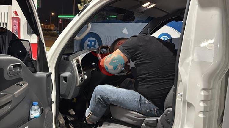 Yasal sınırı 11e katladı Yakıt için istasyona girdi, direksiyonda sızdı