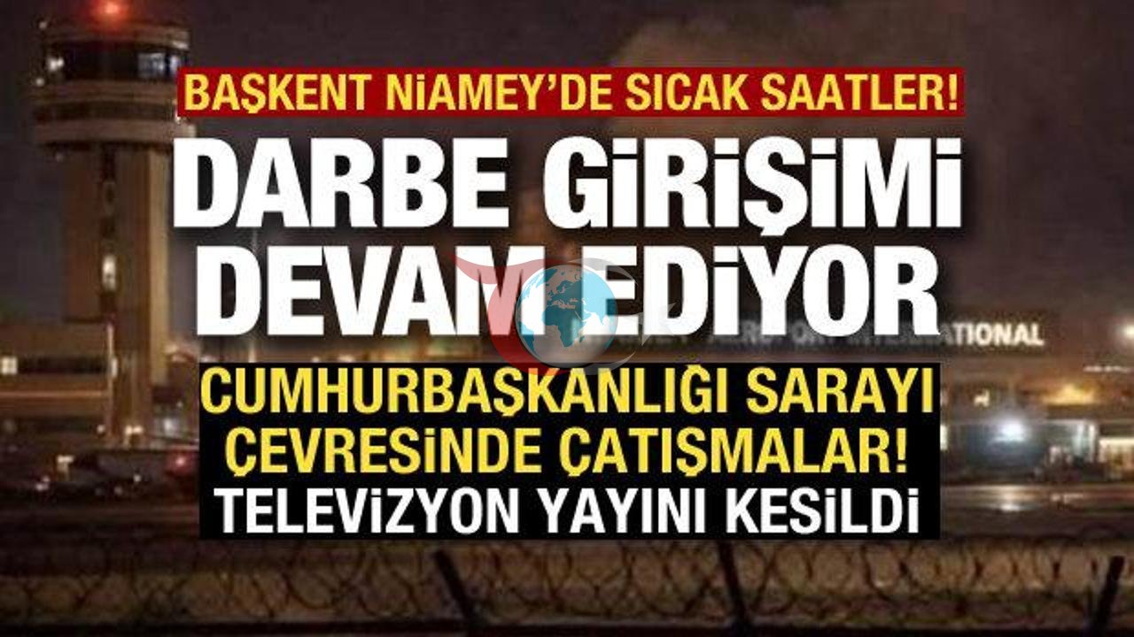 Nigerdə ​​isti saatlar: Prezident sarayında və hava limanında çevriliş cəhdi