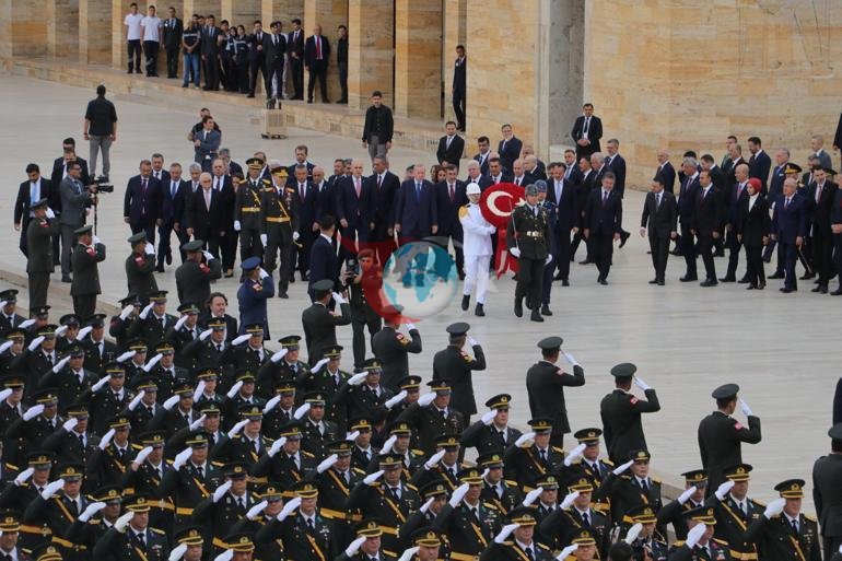 Anıtkabirde 30 Ağustos Zafer Bayramı töreni