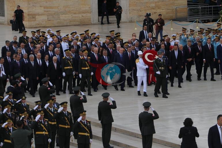 Anıtkabirde 30 Ağustos Zafer Bayramı töreni
