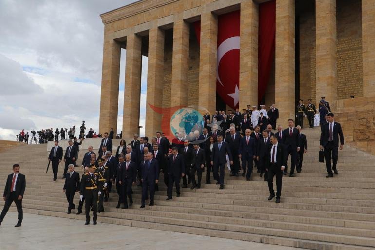 Anıtkabirde 30 Ağustos Zafer Bayramı töreni
