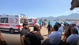Batan gemide camları kırdılar! Girne'deki faciayı yolcular anlattı: Çatırdama sesi geldi