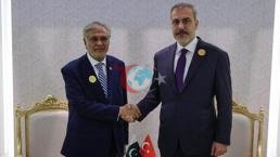 Daşary işler ministri Hakan Fidan pakistanly kärdeşi