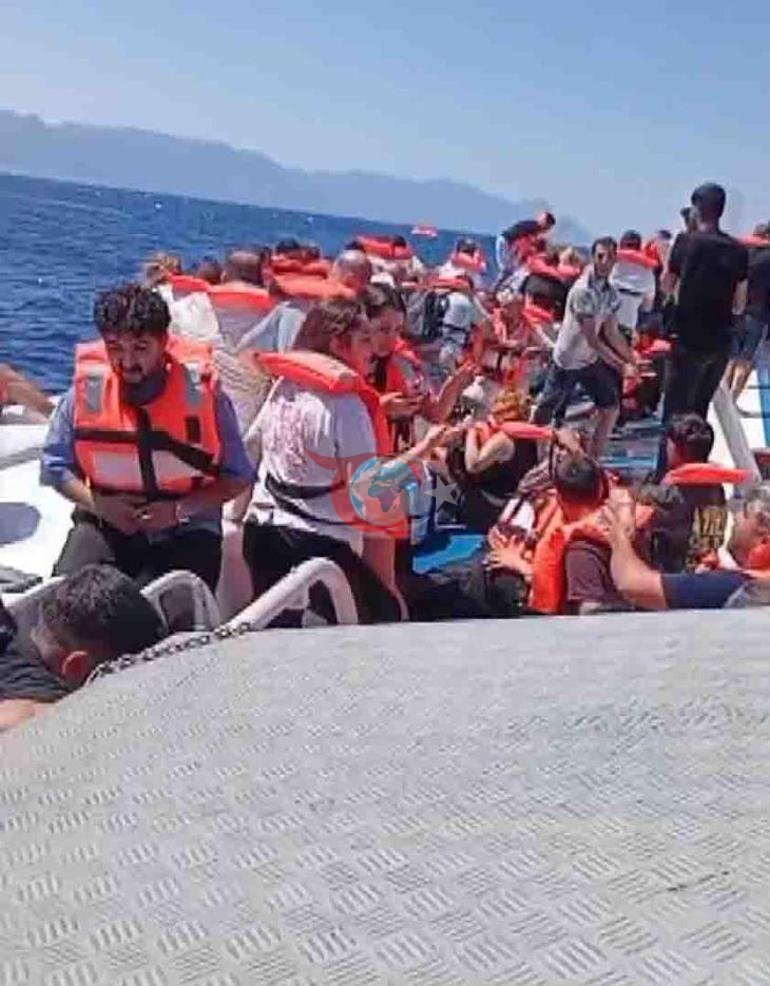 Girne açıklarındaki gemi faciasında dehşet anları Kapıları üzerimize kilitlediler