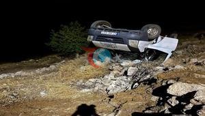 Batman’da feci kaza Minibüs şarampole uçtu: 5 yaralı