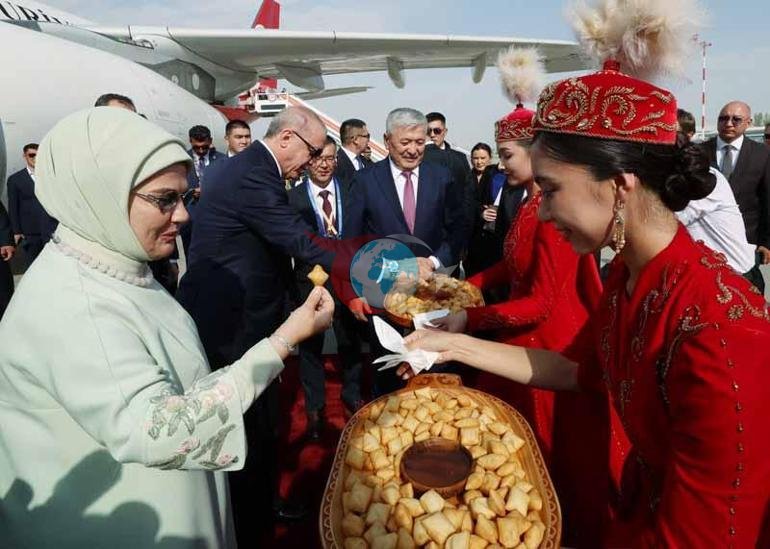 Cumhurbaşkanı Erdoğan, Kırgızistan’da