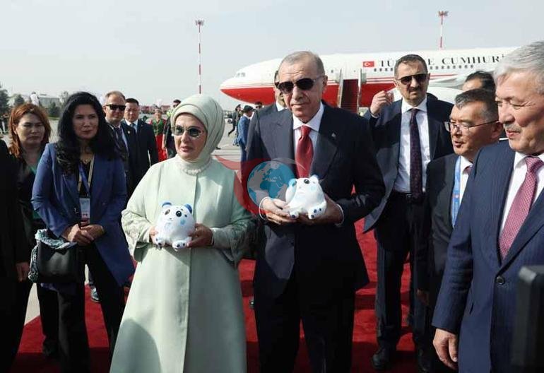 Cumhurbaşkanı Erdoğan, Kırgızistan’da