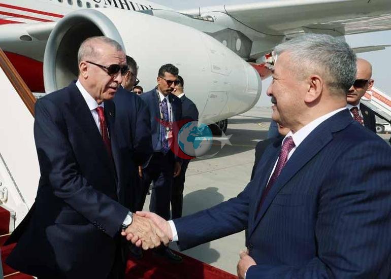 Cumhurbaşkanı Erdoğan, Kırgızistan’da