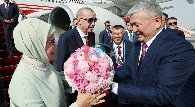 Cumhurbaşkanı Erdoğan, Kırgızistanda
