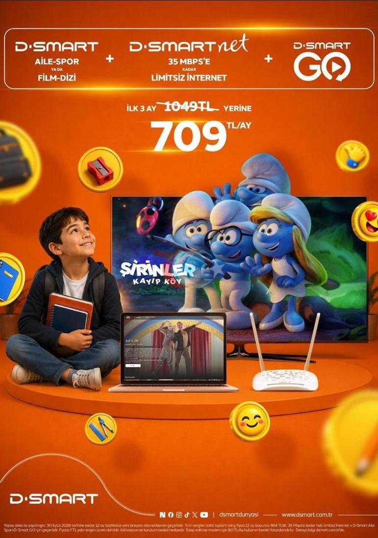D-Smarttan Okula Dönüş kampanyası