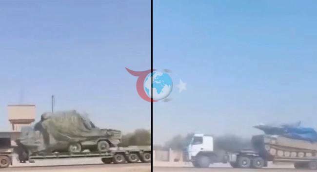 YPG/SDF tərəfindən Suriya ordusuna verilən ağır silahlar Hələbə göndərilir.