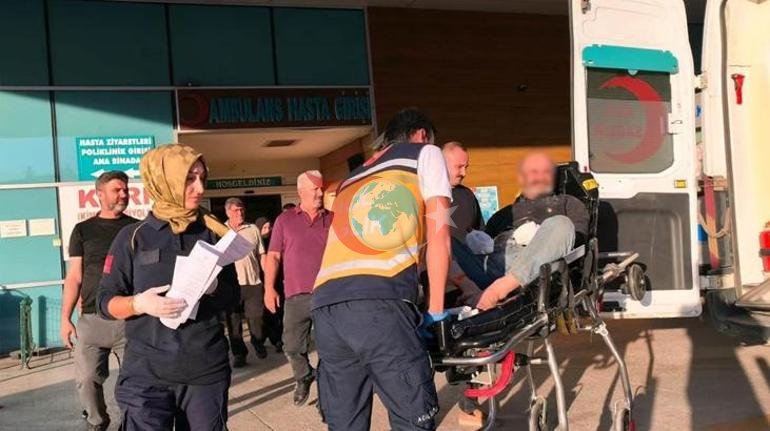 Ormanlık alanda feci kaza Ellerini zincire sıkıştıran adamın 6 parmağı koptu