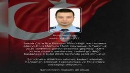 Şırnak'tan bəd xəbər! Yol qəzasında yaralanan polis məmuru yüklə eni 2 
