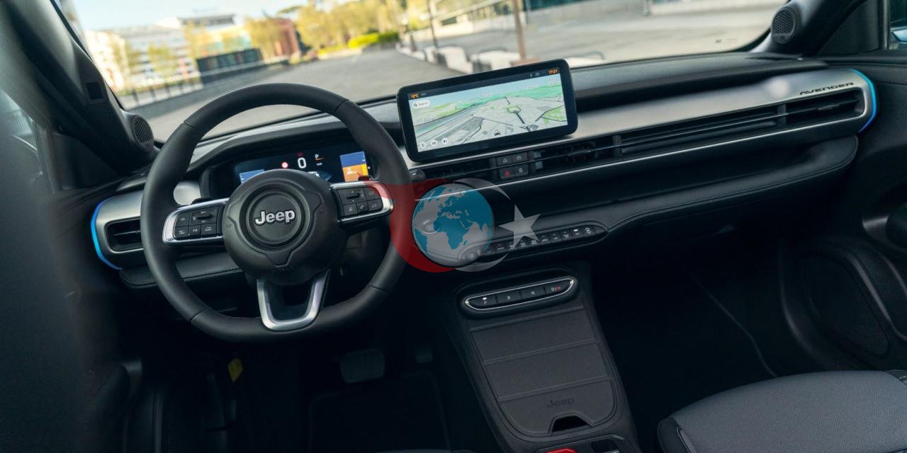 Jeep Avenger ichki dizayni