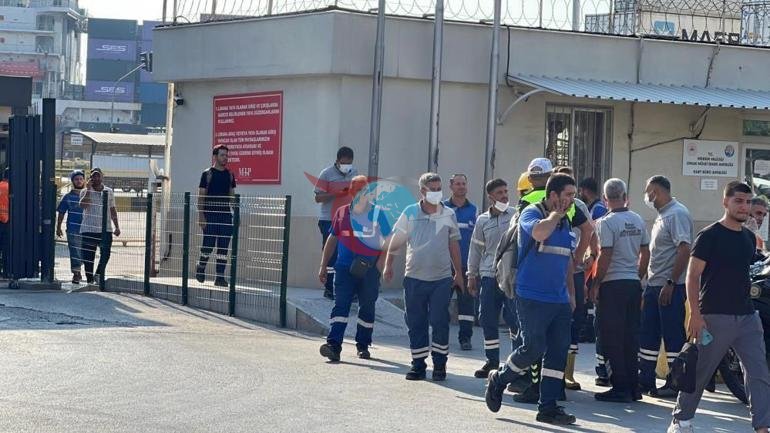 Mersin limanında kimyəvi sızma Bəyanatı gəldi