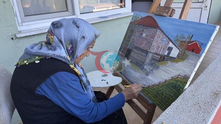 81 yaşında Bob Rossdan ilhamlanıb: Rəssamlıq edəndə dünyaya əhəmiyyət vermirəm