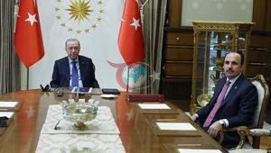 Prezident Ərdoğan Konya Böyükşəhər Bələdiyyə Başçısı Uğur İbrahimtan Altay'ı qəbul etdi. qəbul Altay