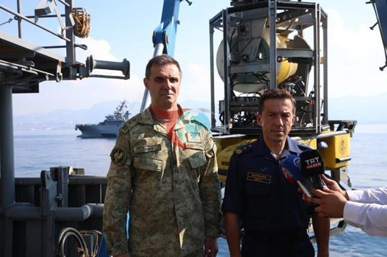 Girne sahillərində batan gəmi ilə bağlı axtarış-xilasetmə işləri aparan komandirlərdən açıqlama width=