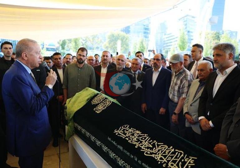 Prezident Ərdoğan Fatma Zehra Önənin dəfn mərasimində iştirak etdi