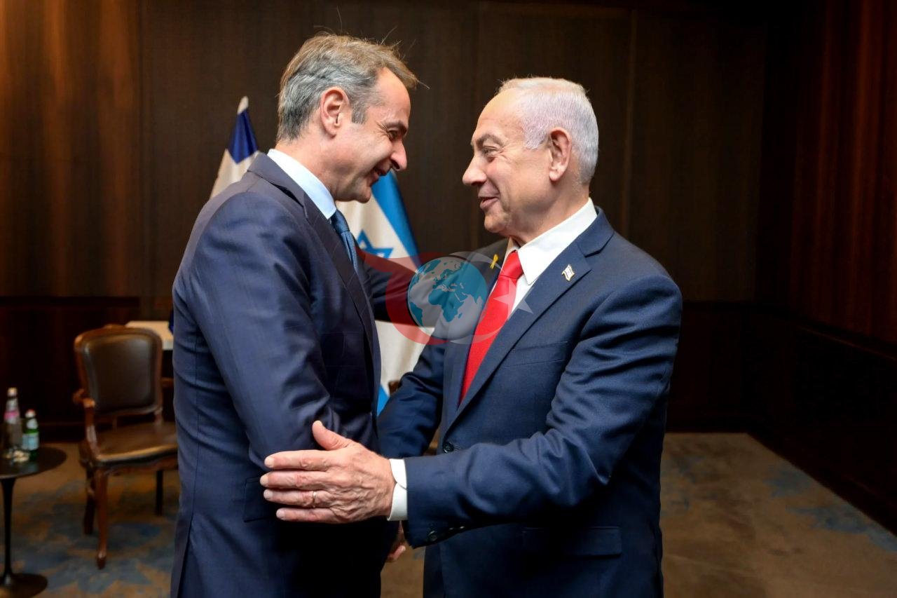 Kiryakos Mitsotakis və Binyamin Netanyahu