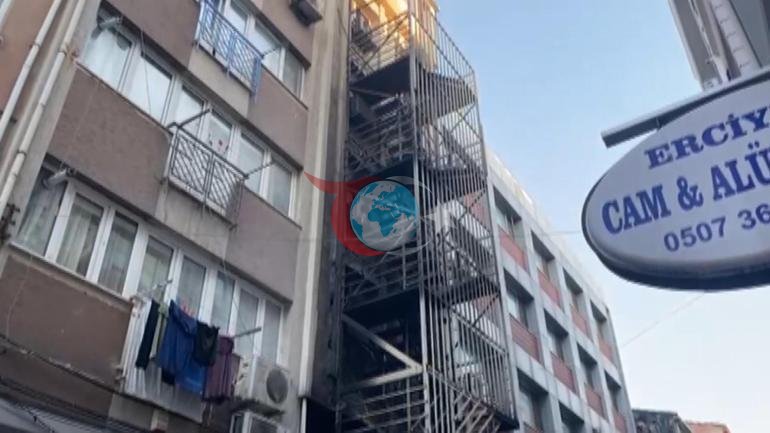 Son dakika: Bakırköyde otel yangını Ekipler müdahale ediyor