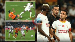 Başakşehir-Galatasaray maçının tartışmalı pozisyonlarını eski hakemler yorumladı! 'Penaltı için yeterli değil'