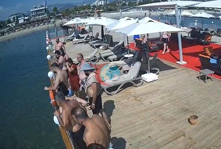 Alanyada dağıdıcı görüntü Başı dayaz suya atlayan tətilçi həyatını itirdi
