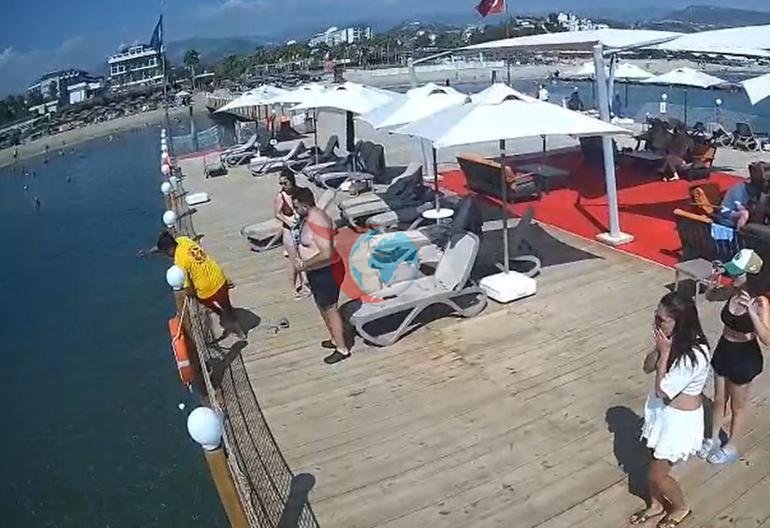 Alanyada dağıdıcı görüntü. Başı dayaz suya tullanan tətilçi həyatını itirdi