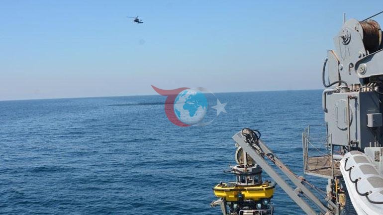 MSB-nin Silivri sahillərində qəzada batan gəmi ilə bağlı paylaşımı