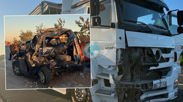 Demirgazyk Marmara awtoulag ýolunda elhenç awariýa. Truckeňil söwda ulagy