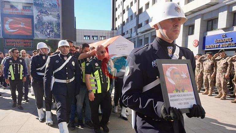 Cumhurbaşkanı Erdoğandan şehit polis memuru Topatanın ailesine başsağlığı mesajı