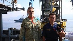 Qidiruv-qutqaruv ishlarini olib borayotgan komandirlarning sohillari yaqinida cho'kib ketgan kema bilan bog'liq bayonoti. Girne qirg'oqlarida cho'kib ketgan kema bilan bog'liq harakatlar