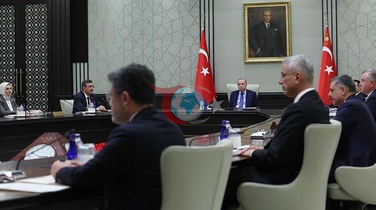 Erdoğan başkanlığındaki kabine toplantısı sona erdi