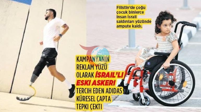 Adidastan vicdanları yaralayan reklam… Bunlar da İsrail’in sakat bıraktığı Gazzeli çocuklar