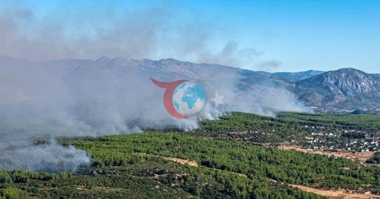Antaliyada baş verən yanğının 2-ci günündə 2 mindən çox ev işıqsız qaldı